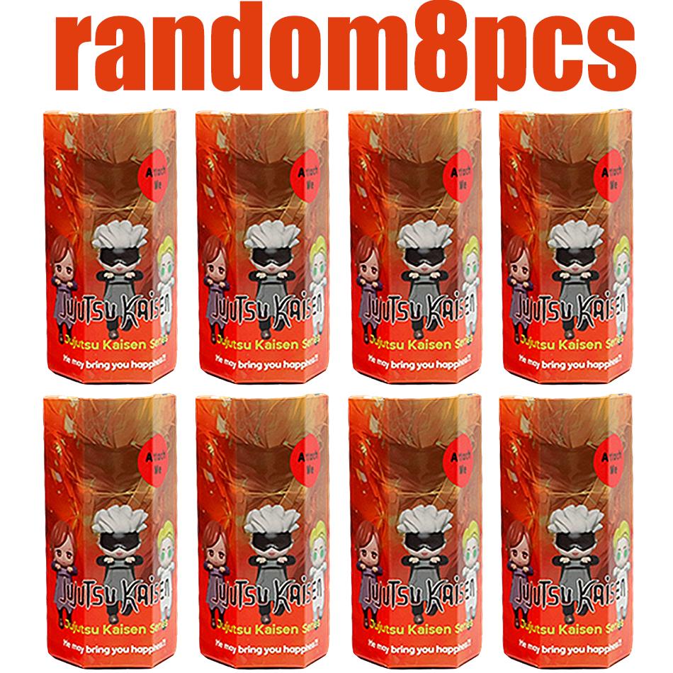 Anime Jujutsu Kaisen Gojo Satoru Itadori Yuji Action Figures Papa Doll PVC Model Collection Desktop Ornament Decoration Toy Gift