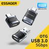 Essager Адаптер Otg Type C к USB Micro USB к типу C Адаптер Otg USB к типу C для Macbook Xiaomi Huawei Samsung Разъем Otg