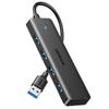 UGREEN USB USB USB A 5Gbps Slim and Hub Compatible with and Surface Mac and PS5 Hub, 3.0, 4-Port Hub, High-Speed Transfer, Lightweight, 4-in-1