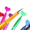 20шт. Шариковая ручка Heart Rotary Love Heart Шариковые ручки Пластиковые ручки Шариковая ручка для школьников Школьные принадлежности Канцелярские товары