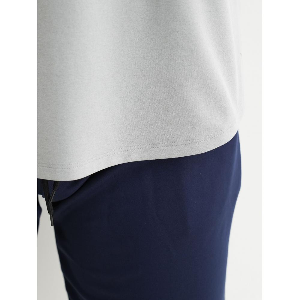 DaiSo Sorona Женская футболка S с коротким рукавом и длинной юбкой L Серая