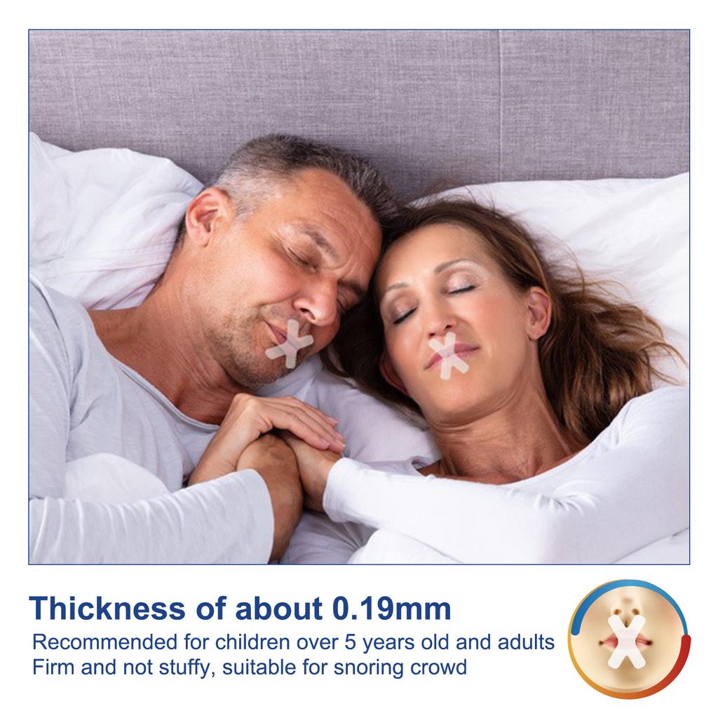 SEFUDUN 120 шт., полоски для сна, лента для рта, для меньшего дыхания через рот, лучшего сна, мгновенного храпа