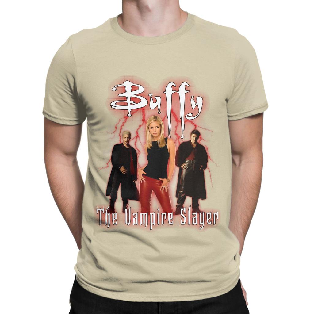 bBuffy The Vampire Slayer 1 Funny Graphic 100 Cotton TShirt Buffy The Vampire Slayer Band Tops Tees For Unisex