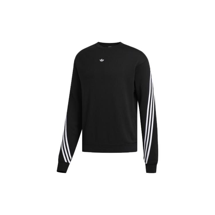 adidas Оригинальные толстовки с 3 полосками для мужчин, с круглым вырезом, умеренные, другие, FM1522