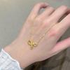 Ожерелье Змея Духа в Золотой Обертке: Роскошная цепочка на ключицы, Элегантный высококачественный дизайн для женщин