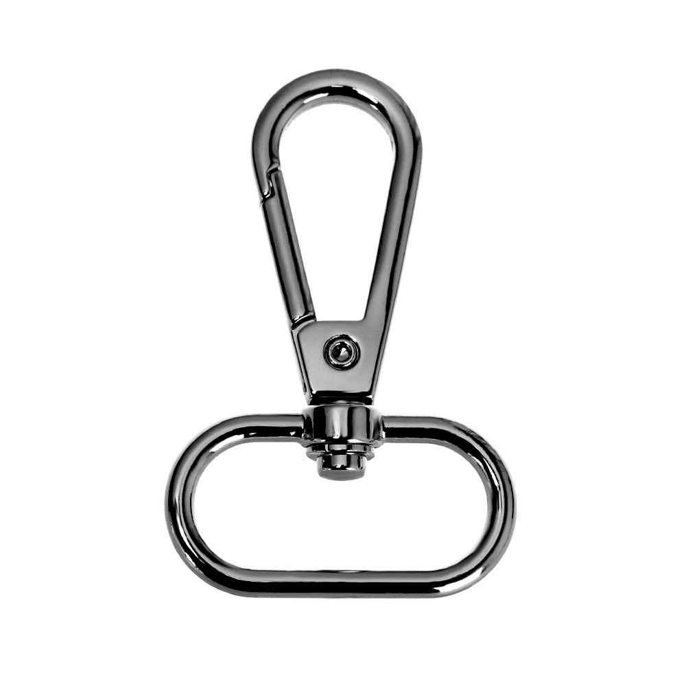 1pcs Metal Split Ring DIY KeyChain Lobster Clasp Bags Strap Buckles Hook Collar Carabiner Snap