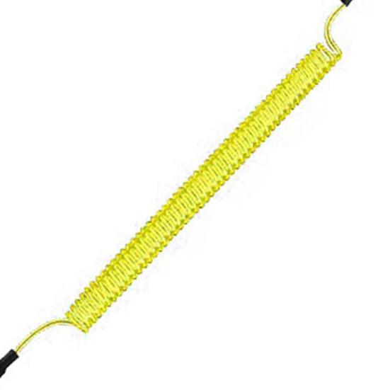 Страховочный шнур с карабином, многофункциональный, для активного отдыха, лодочный, рыболовный, с зажимом, ремешок, сверхпрочный, выдвижной, спиральный трос