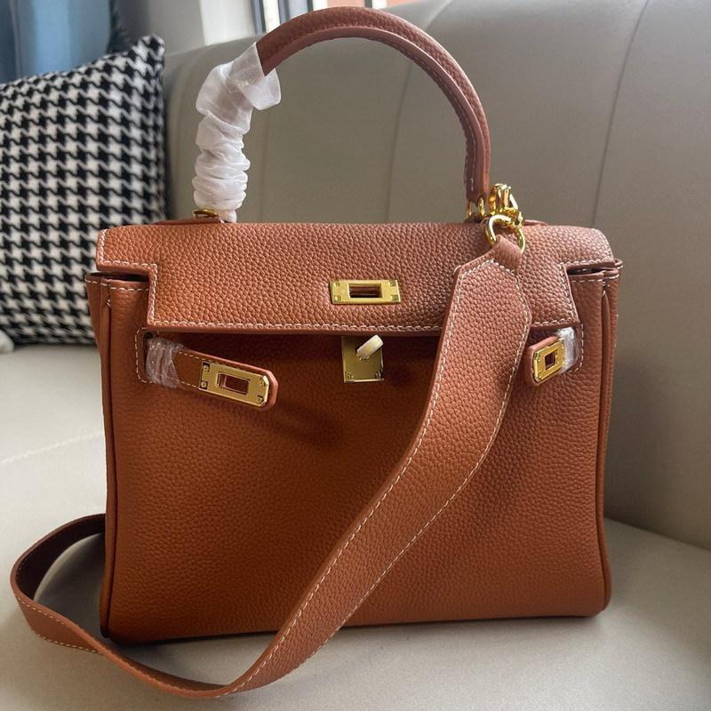 Новая верхняя часть из натуральной воловьей кожи Togo, сумка с широким плечевым ремнем, диагональная женская сумка на одно плечо