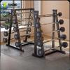 Fangwei Commercial Fixed Curl Barbell Set with Rack