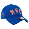 New Era 9TWENTY Strapback New York Mets MLB City Connect New York Mets 920 Low Cap Cap, Cap, Blue, [Used]