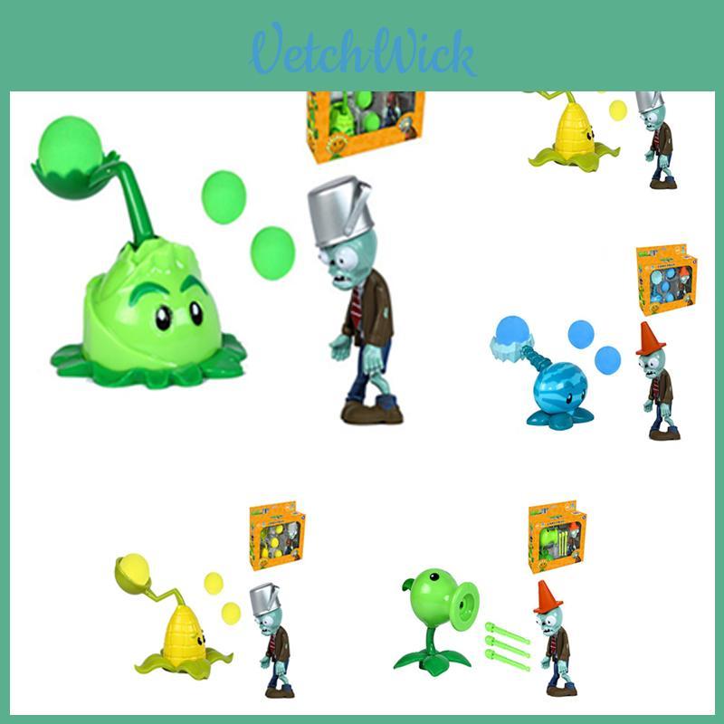 Увлекательный игровой набор Plants Vs Zombies с яркими мини-фигурками для детей