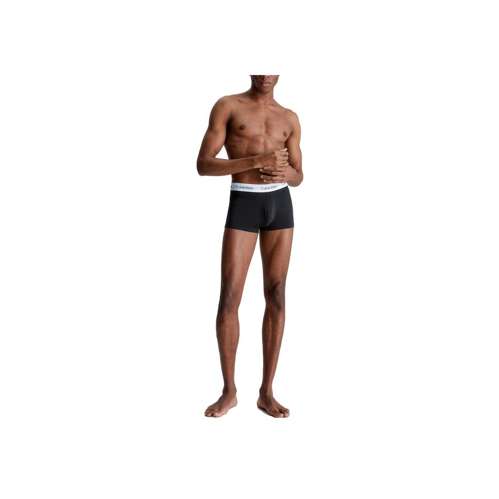 Calvin Klein Ice Silk Letter Waistband Loose Fit Boxer Briefs Мужское нижнее белье 0000U2664G-998