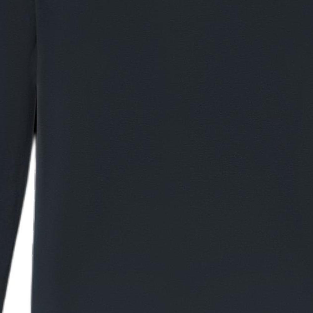 Emporio Armani Ea7 Однотонная футболка-поло с логотипом и длинным рукавом Мужские топы Синий 8NPF15-PJVQZ-1562