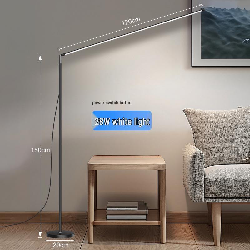 Super Bright T98 LED Floor Lamp for Living Room, Bedroom, or Study - Eye Protection and Ambient Lighting.