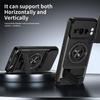 Slide Camera Cover Compatible for Google Pixel 8 Pro Case With Built-in Ring Stand and Folding Stand