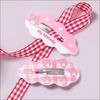 [Sanrio] Корея My Melody Облачко Заколки-щепки для волос Набор из 2 шт. - Милые Розовые Заколки с Персонажем (Аутентичный K-стиль)