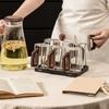 Anti-slip Cup Drying Rack Stainless Steel Tea Cup Holder Glass Cup Drainer Holder  Dining Table