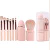 Hot Selling Luxury Vegan Makeup Brush Set High Quality Private Label Professional Brushes with Bag for Face Makeup