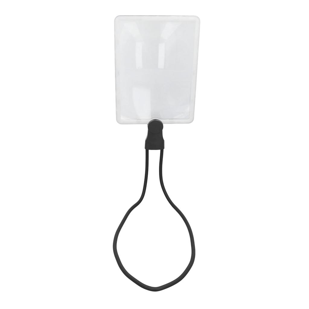 Magnifying Glass LED Cordless Neck Hanging Reading Magnifier 3X Magnification Gooseneck High Definition Magnifier for Seniors