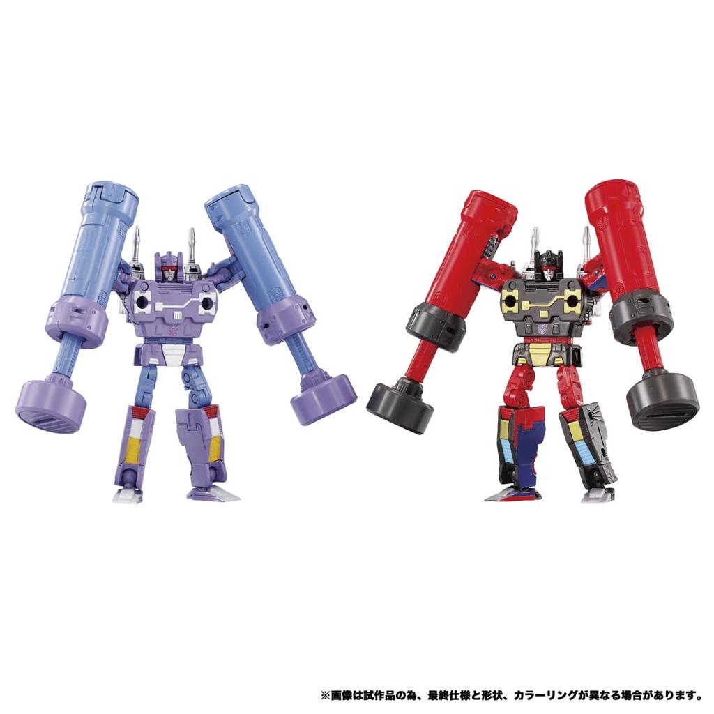 Takara Tomy T-SPARK Transformers Masterpiece G Series MPG-21 Rumble and Frenzy