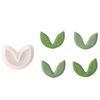 Clay Cutter Leaf Flower Shape Clay Earring Molds for Earrings Making Clay Earring Cutter Tool for Jewelry Making