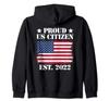 US Citizen Est 2022 US Citizenship Zip Parka