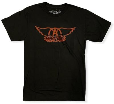 Футболка унисекс Aerosmith Ly Distressed Wings Classic Rock Roll