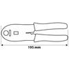 TELEPHONE TIP PLIERS 3 HEADS - T N01-501
