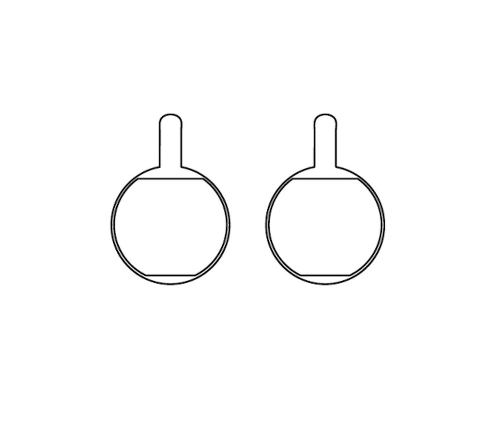 Vesrah Колодки дискового тормоза DH BP-002D/438-01102