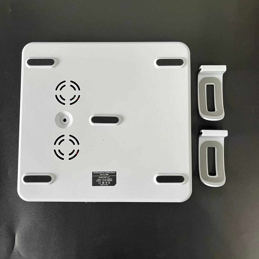 ДЛЯ PS5 Slim с зарядной док-станцией и подставкой для хранения 8 игр с охлаждающим вентилятором и зарядной станцией для контроллера PS5