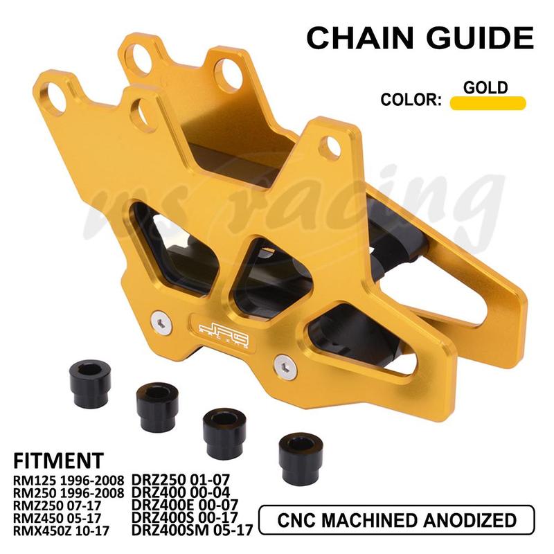Motorcycle Sprocket Chain Guide Guard For Suzuki Yamaha RM RMZ RMX DRZ WRF YZ YZF 125 250 400 426 450 1996-2008
