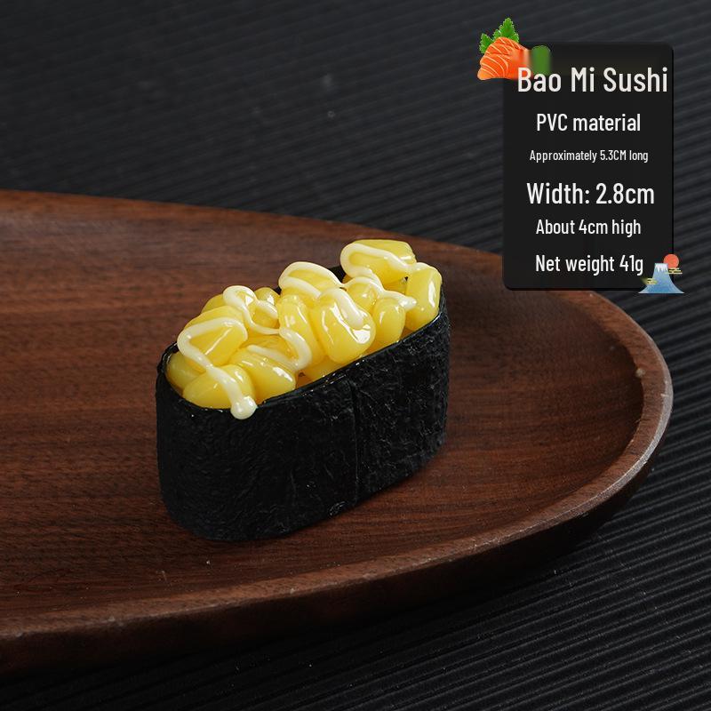 Fake Salmon Sushi Display Set - Japanese Restaurant Decoration