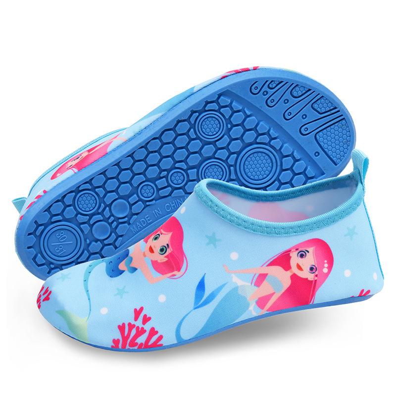 Пляжные нескользящие тапочки для улицы, детские одноразовые, гостиничные, для улицы, родительско-детская обувь, мультяшная обувь