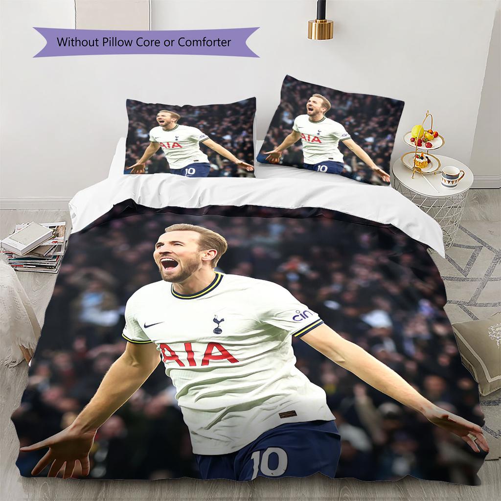 HurriKane Pattern Bedding Home Decoration Birthday Gift (1 * duvet cover + 2 * pillowcase, without core),fan merchandise.