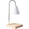Aroma Diffuser Candle Warmer Lamp Aromatherapy Desk Lamp Candle Melt Warmer Solid Wood Base EU Plug Candle Heating Lamp