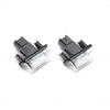 Для Peugeot 206 207 307 308 407 5008 Partner Citroen C3 C4 C5 2x Светодиодная лампа подсветки номерного знака LED SMD для задней части автомобиля 6000K