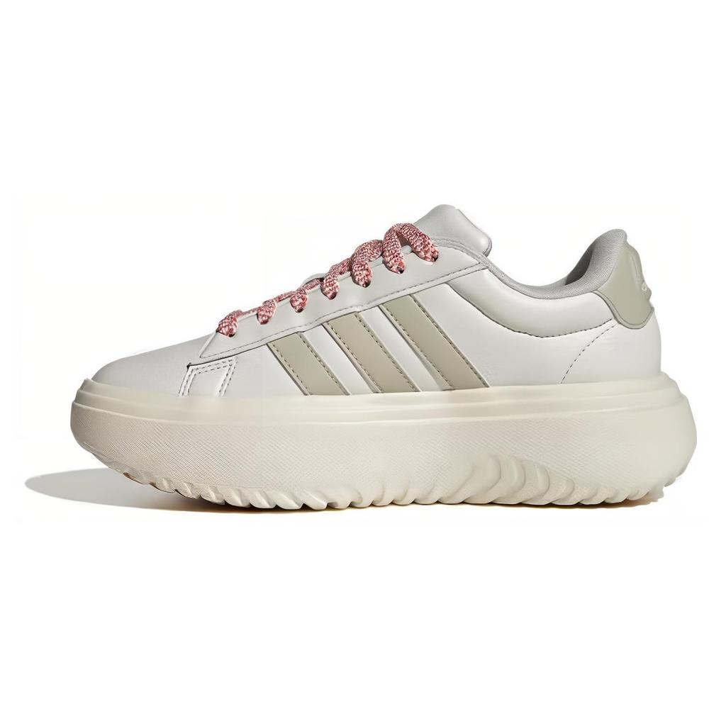 adidas Женская платформа Grand Court 'Бежево-розовый' IE1094