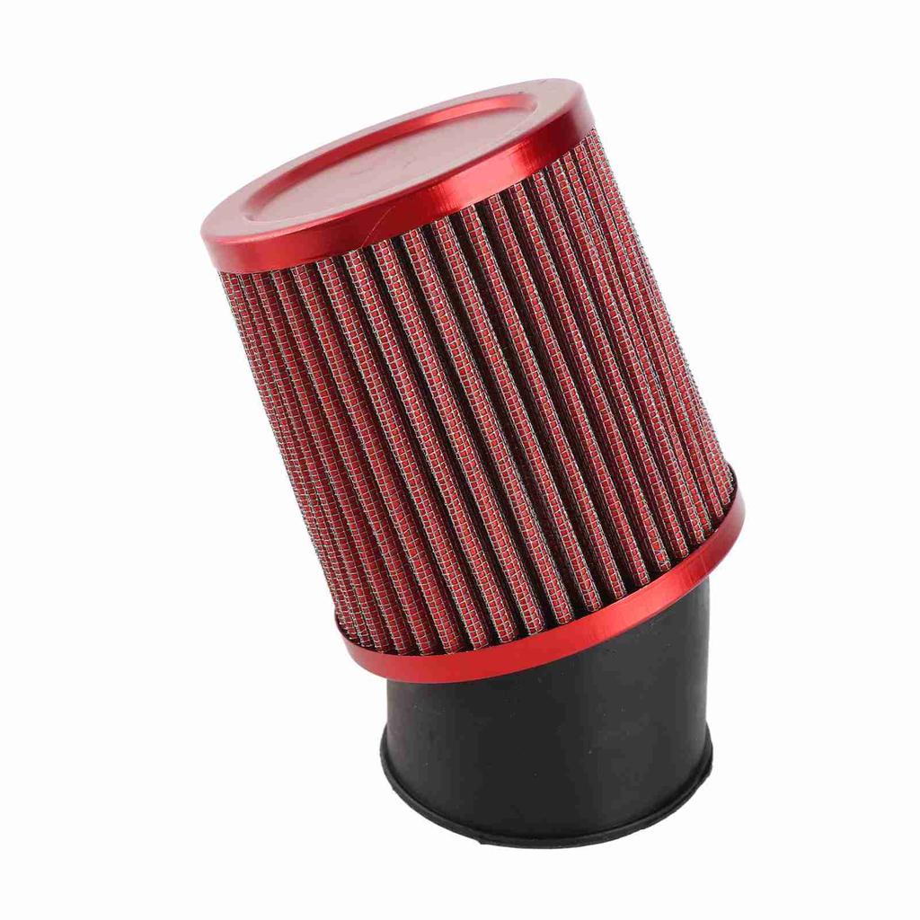 62mm Air Filter Aluminum Alloy Air Cleaner for CT200U BT200X CT100U MB165 Mini Bike Go Kart Black