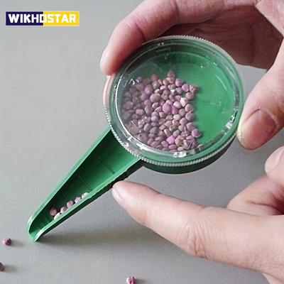 Сеялка для семян растений, садовая сеялка, многофункциональный дозатор семян, инструменты, адаптирующиеся к семенам различных размеров