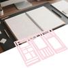 Handmade Flexible Record Template Dot Grid Journal Planner Stencil Set for Drawing And Checklists Practical Planning Tools