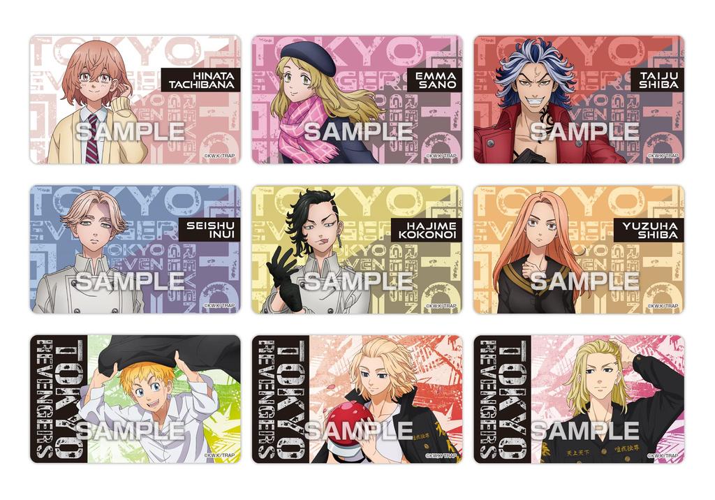 TV Anime Deco Sticker Gum Included 20 Pieces BOX "Tokyo Revengers" (candy Toy)