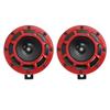 12V Пара гудков Красный Компактный Супертон Громкий Звук 139?170 дБ Универсальный для мотоцикла, автомобиля