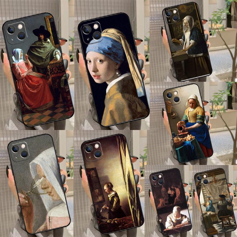 Иоганнес Вермеер Чехол Для Samsung Galaxy A54 A34 A14 A55 A35 A33 A53 A13 A23 A17 A06 A16 A56 A36 A52 A32 A15