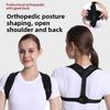 Корректирующий пояс для осанки с открытыми плечами, Пояс для коррекции спины для мужчин и женщин, Хороший корректор осанки против сутулости, Выравниватель тела