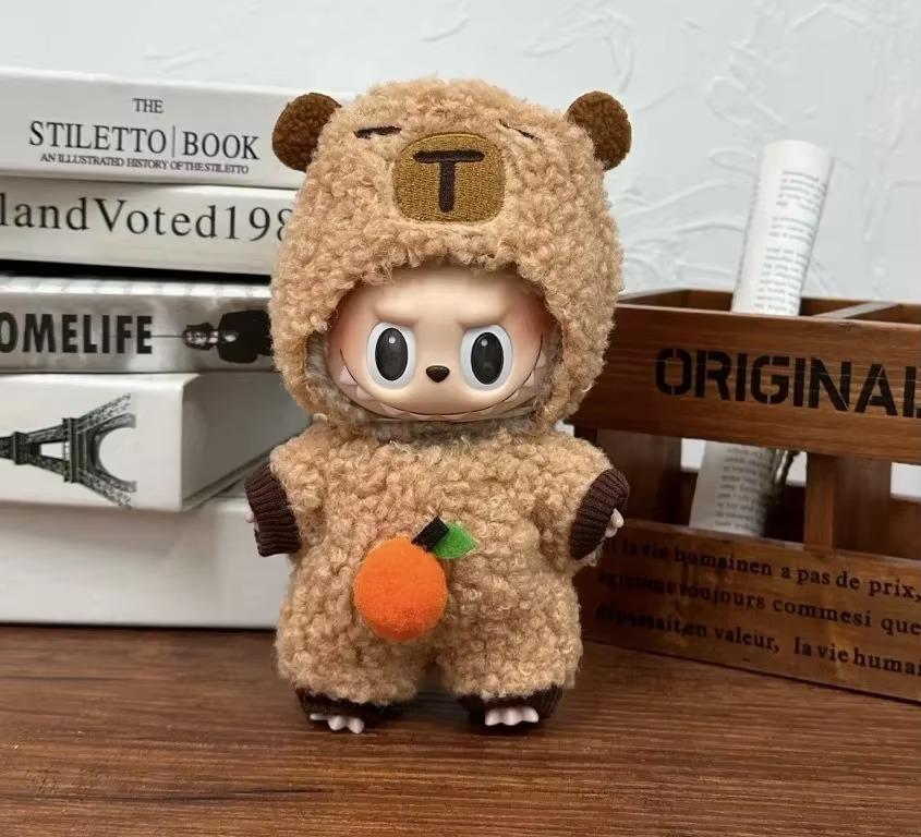 17см Мягкая игрушка Лабубу Одежда Несколько стилей Набор одежды Наряд Лабубу Аксессуары Модная игра Одежда Лабубу