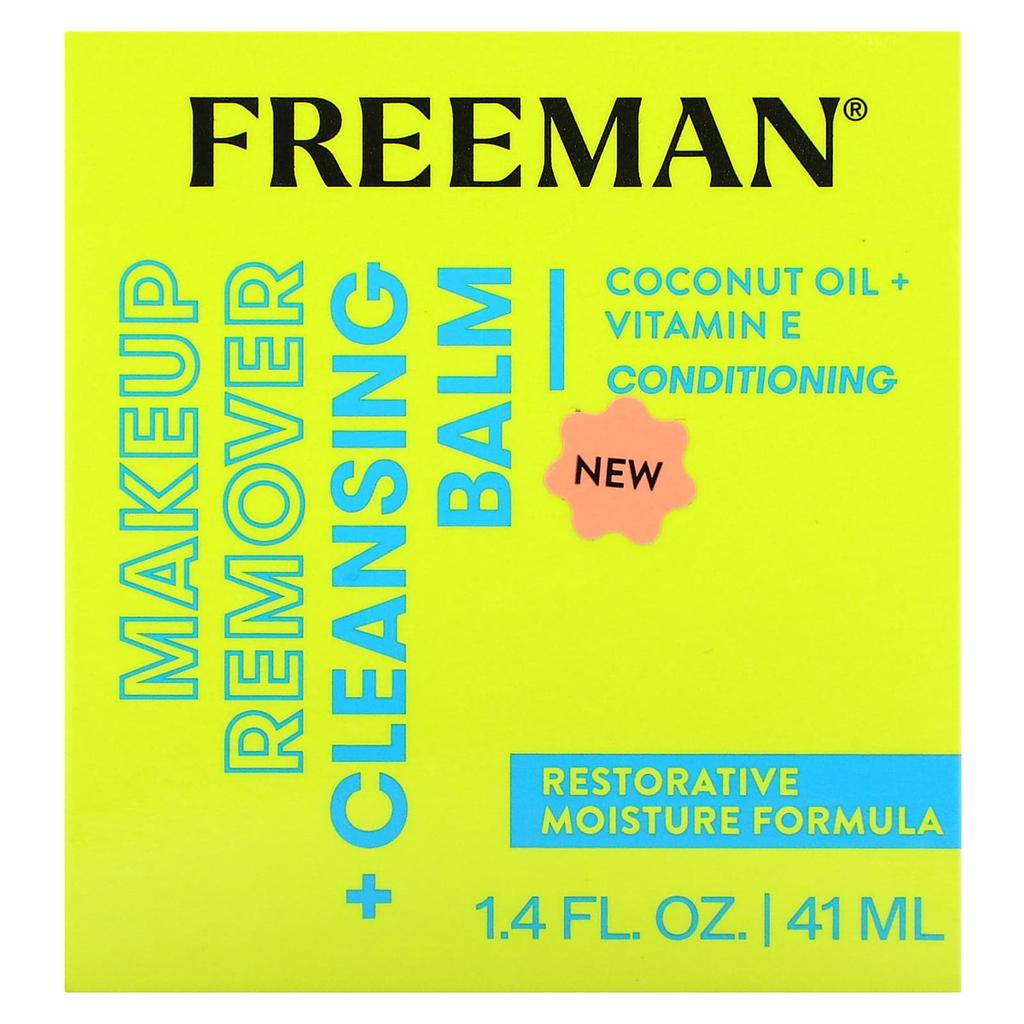 Freeman Beauty Средство для снятия макияжа + Очищающий бальзам, 1,4 жидких унции (41 мл)