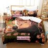 Зомби Lplus Сага Комплект постельного белья Односпальный Двуспальный Full Queen King-Size Размеры Размеры Комплект постельного белья Взрослые Дети Спальня Комплекты пододеяльников Аниме комплект