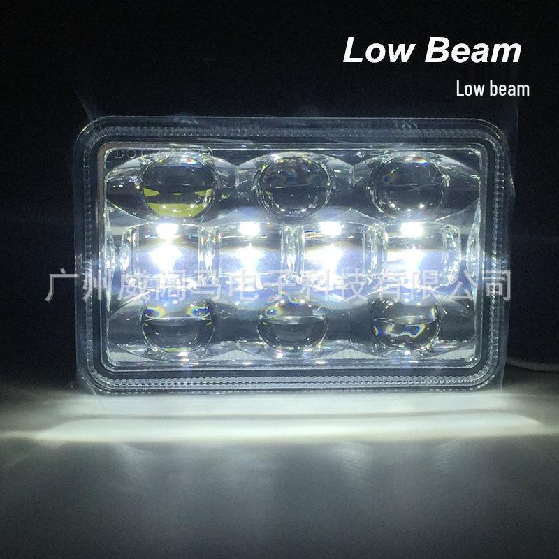 4x6 Square LED Work Light for Jeep and Trucks – Suitable for Headlight Modification