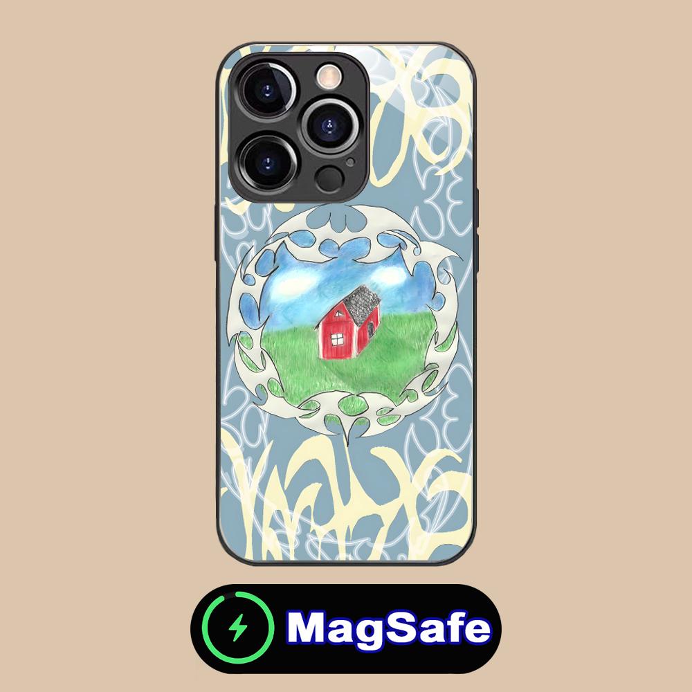Bladee Exeter Mobile Phone Case for iPhone 17 16 15 14 13 12 11 Air Pro Max Plus Mini MagSafe Glass Colorful Cover Luxury Pretty