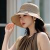 Летняя шляпа женская солнцезащитная шляпа складная ветрозащитная шляпа-ведро для путешествий на открытом воздухе лицо маленькая шляпа от солнца
